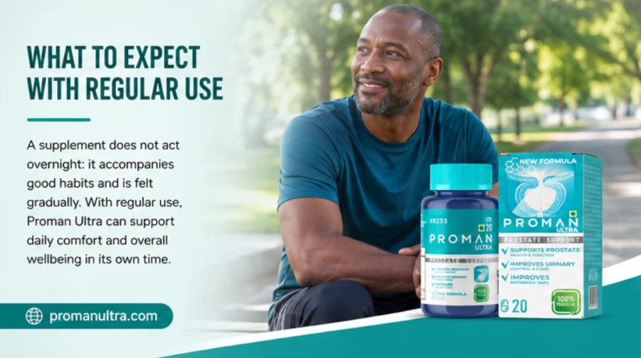 Proman Ultra — daily intake of the supplement with regular use